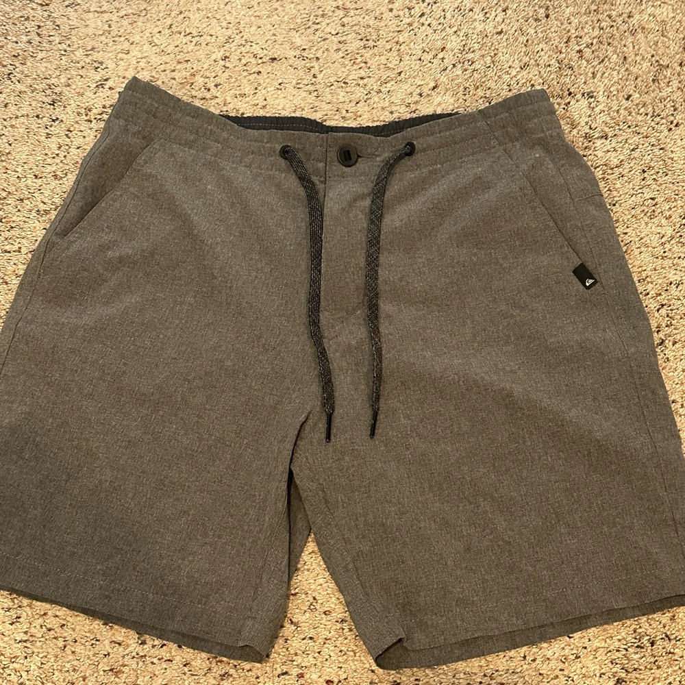 Gray Casual Shorts - Men's